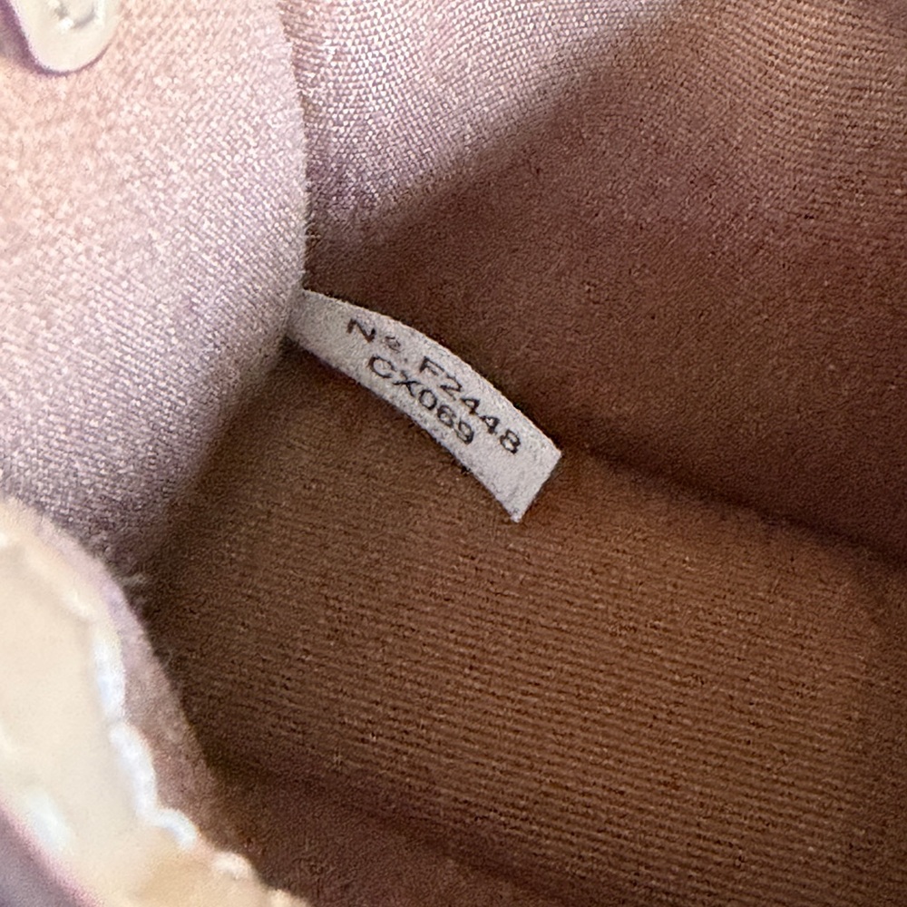 Coach North/South Mini Tote Bag Charm in Signature Canvas Tan & Beige F2448 NWOT - Picture 11 of 12